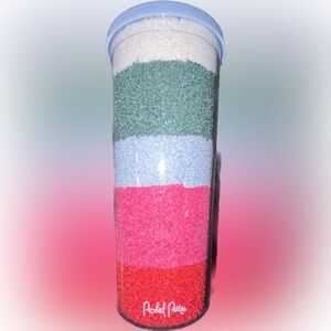 party tumbler w straw 8” rug under plastic fun unique HG99